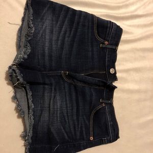 Dark denim Jean shorts